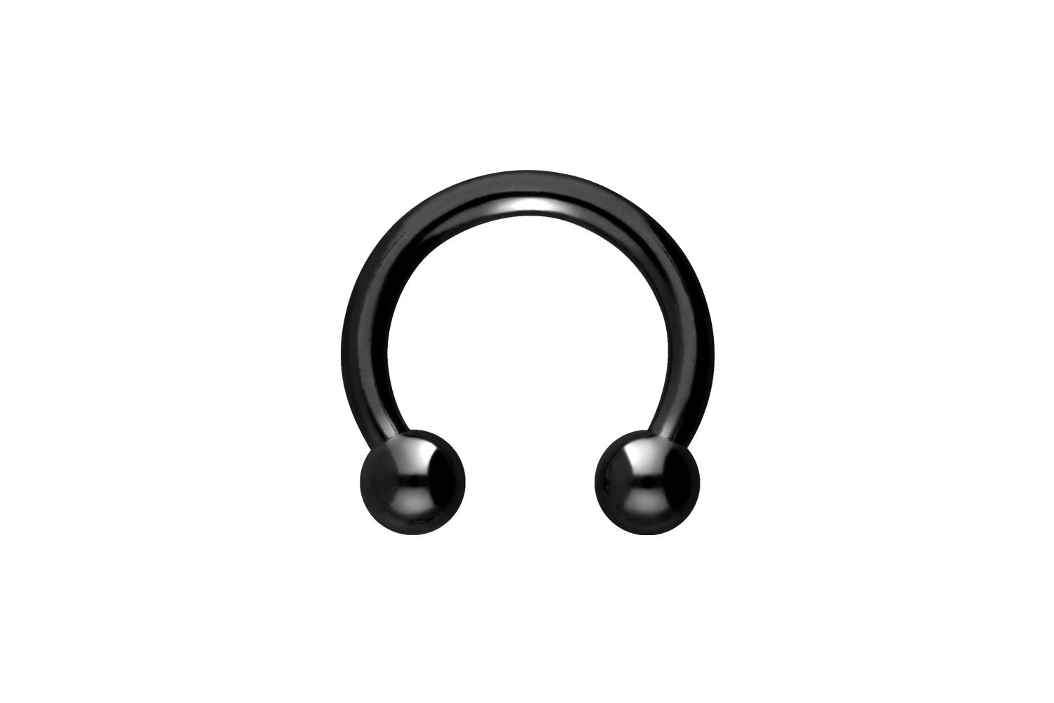 Titan Hufeisenring Piercing mit Innengewinde